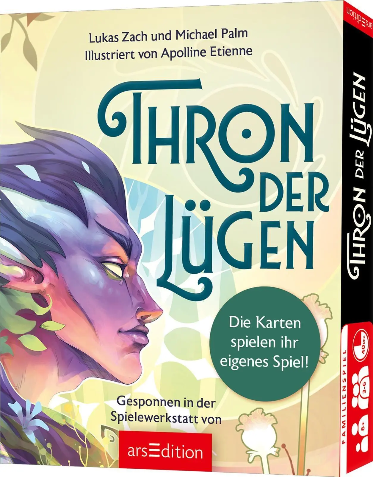 Cover: 4014489140474 | Thron der Lügen | Lukas Zach (u. a.) | Spiel | 32 S. | Deutsch | 2026