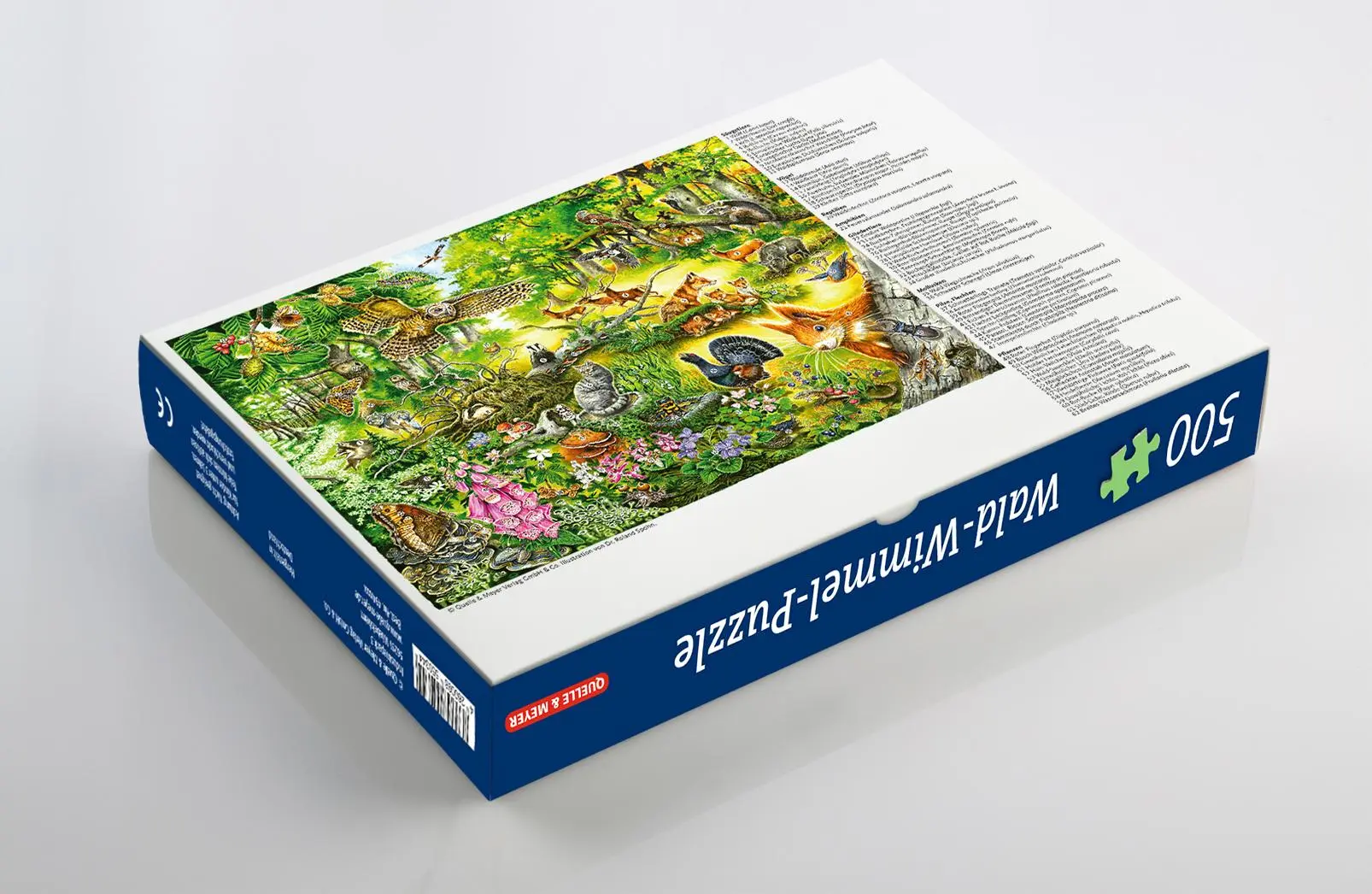 Rückseite: 4260098550474 | Wald-Wimmel-Puzzle | Quelle Meyer Verlag GmbH | Spiel | 4942271 | 2025