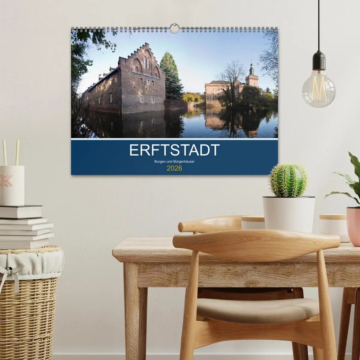 Bild: 9783457840474 | ERFTSTADT - Burgen und Bürgerhäuser (Wandkalender 2026 DIN A3...