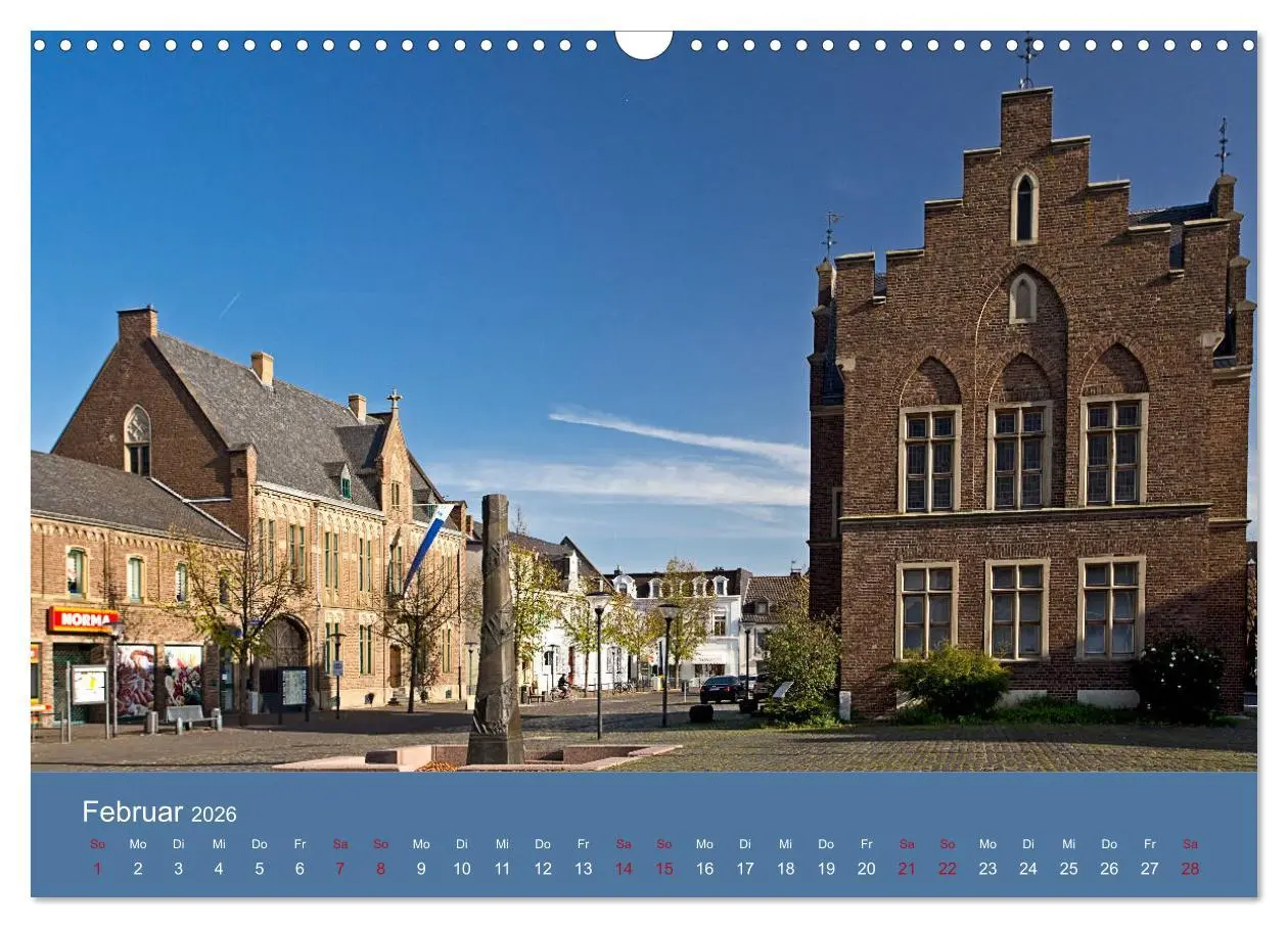 Bild: 9783457840474 | ERFTSTADT - Burgen und Bürgerhäuser (Wandkalender 2026 DIN A3...