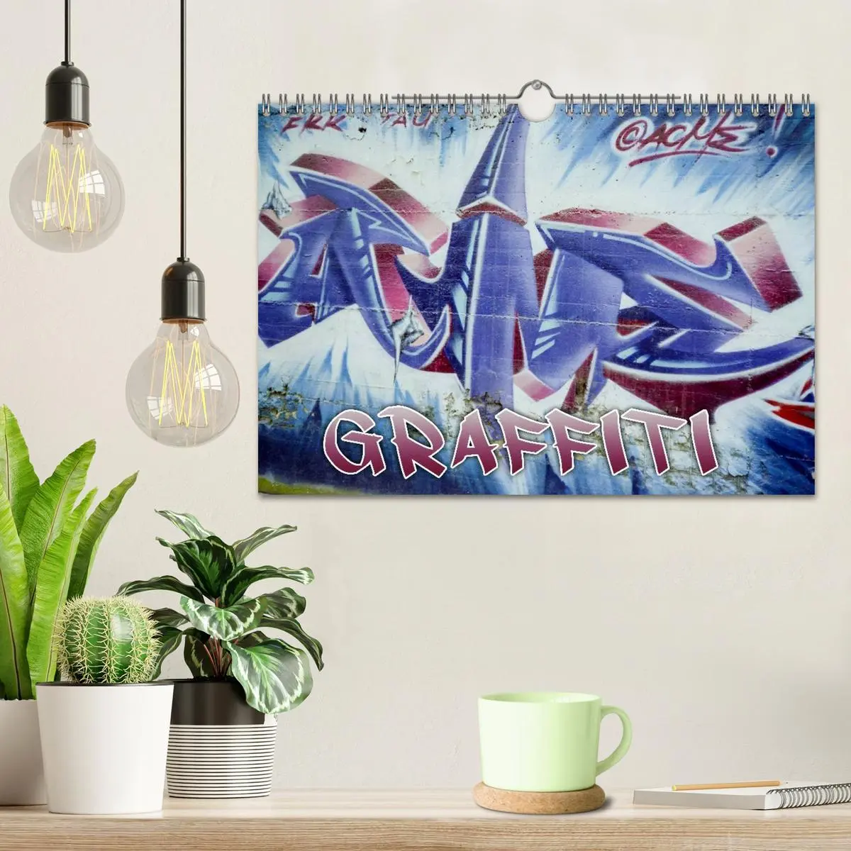 Bild: 9783516170474 | Graffiti - Kunst aus der Dose (Wandkalender 2026 DIN A4 quer),...