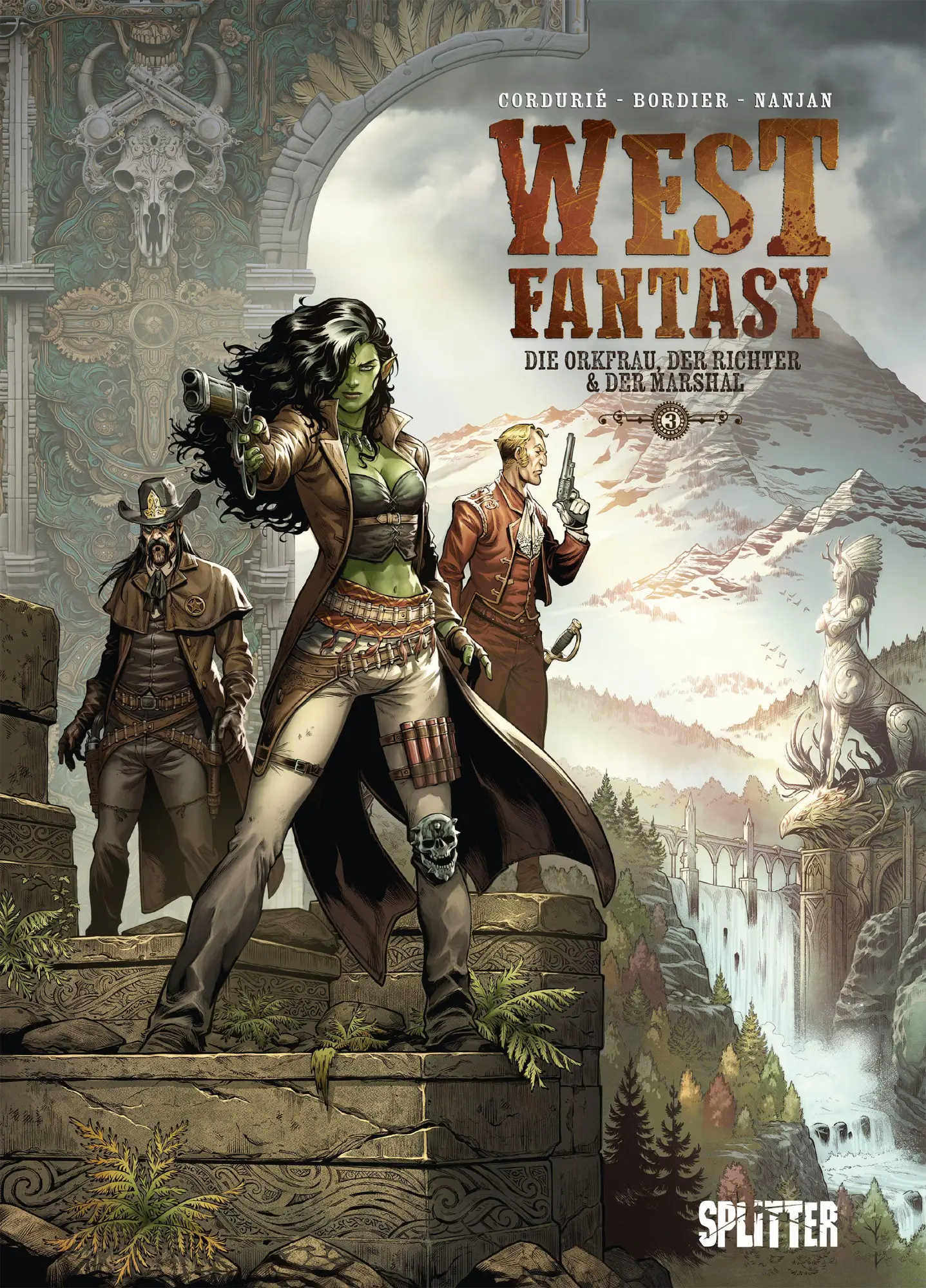 Cover: 9783689500474 | West Fantasy. Band 3 | Die Orkfrau, der Richter &amp; der Marshal | Buch