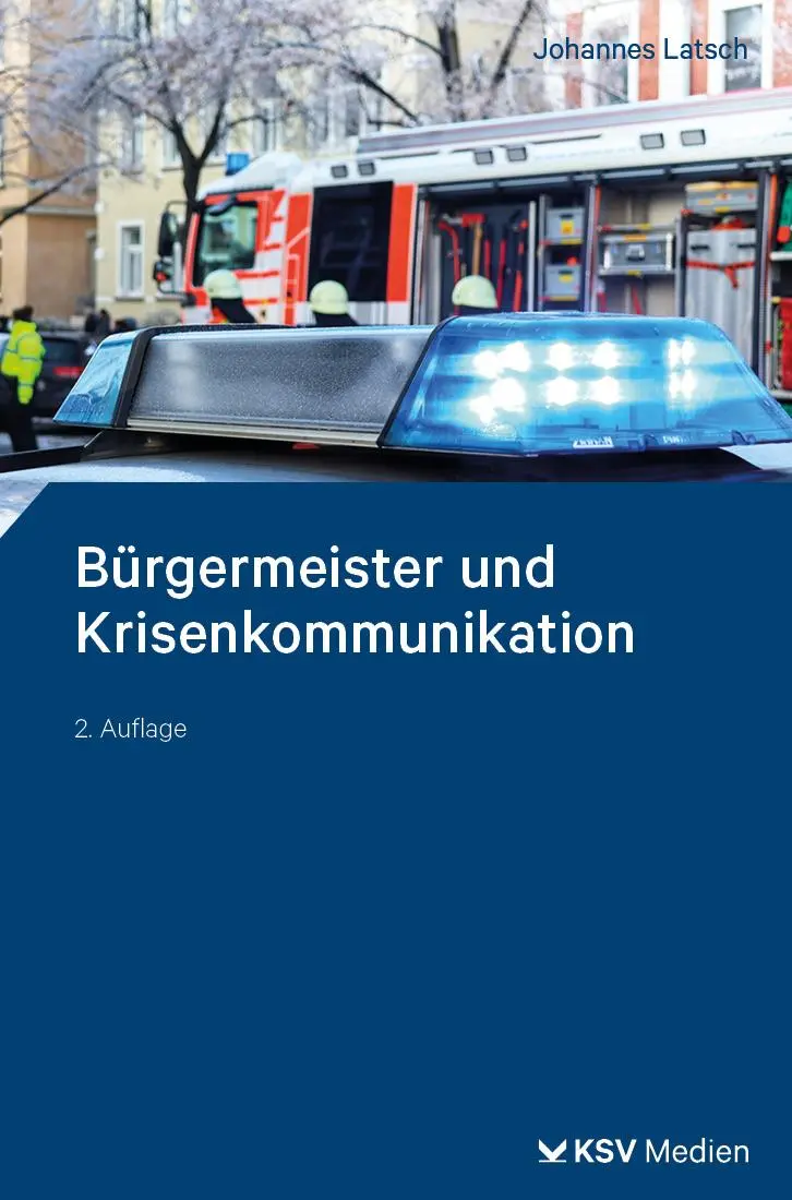 Cover: 9783829320474 | Bürgermeister und Krisenkommunikation | Johannes Latsch | Taschenbuch