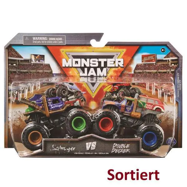 Cover: 778988380574 | MNJ Monster Jam 2-Pack 1:64 | In Kartonage | 38057 | 2022