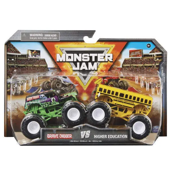 Bild: 778988380574 | MNJ Monster Jam 2-Pack 1:64 | In Kartonage | 38057 | 2022
