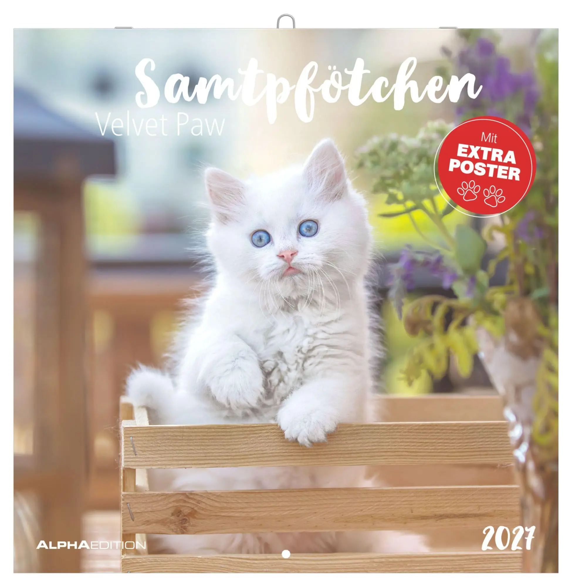 Cover: 4069095010574 | Samtpfötchen 2027 | Neumann Verlage GmbH &amp; Co KG | Kalender | 14 S.