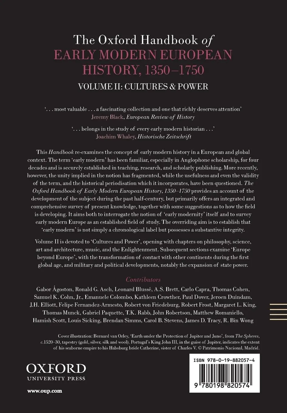 Rückseite: 9780198820574 | The Oxford Handbook of Early Modern European History, 1350-1750 | Buch