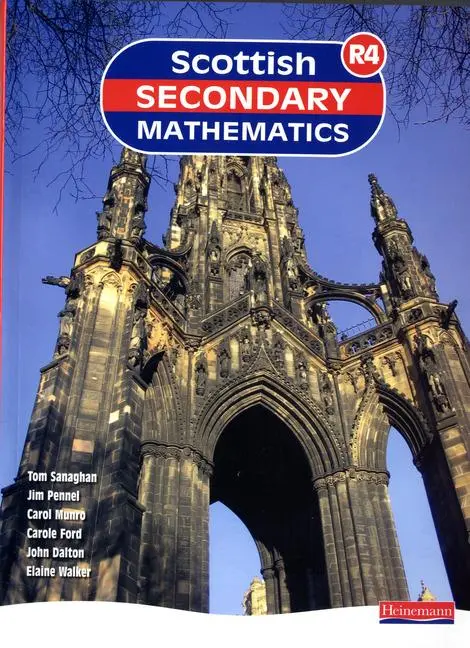 Cover: 9780435040574 | Scottish Secondary Mathematics Red 4 Student Book | Sanaghan (u. a.)