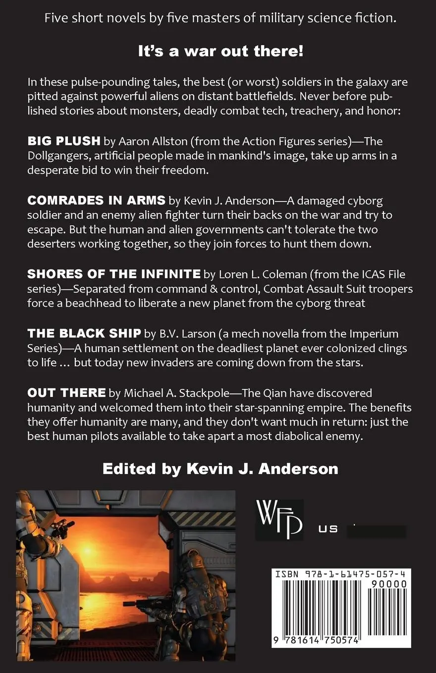 Rückseite: 9781614750574 | Five by Five | Kevin J. Anderson (u. a.) | Taschenbuch | Englisch