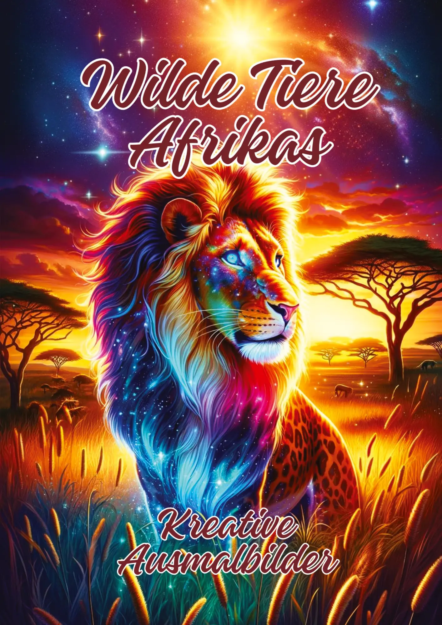 Cover: 9783384260574 | Wilde Tiere Afrikas | Kreative Ausmalbilder | Ela Artjoy | Taschenbuch