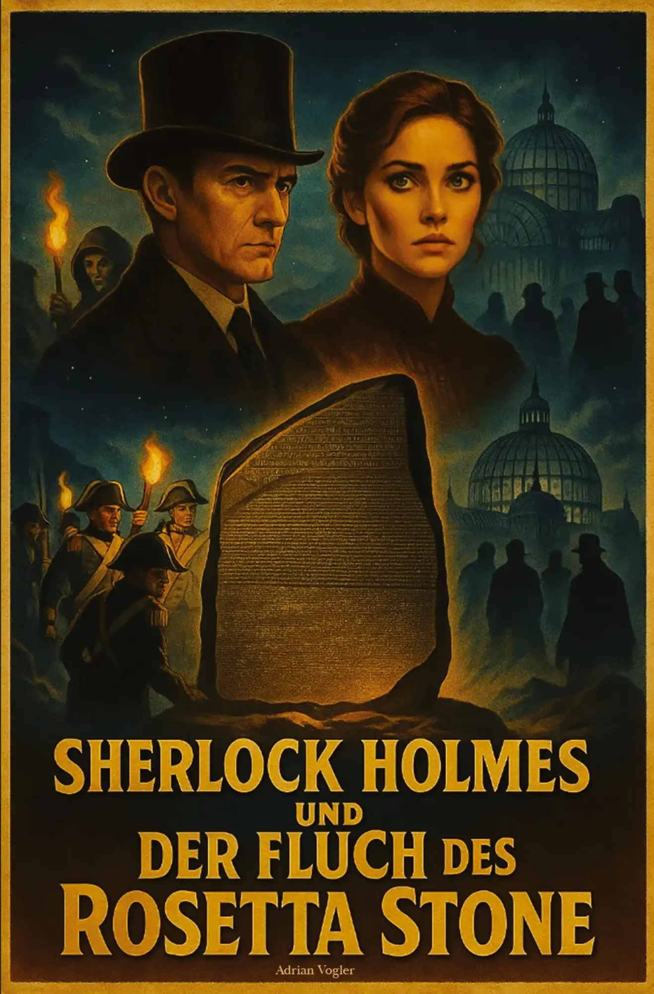 Cover: 9783695670574 | Der Fluch des Rosetta Stone | Ein Sherlock-Holmes-Roman | Vogler