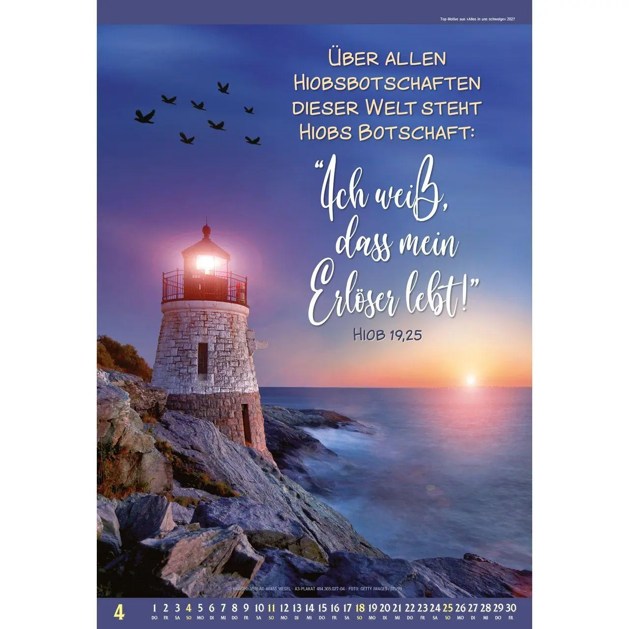 Bild: 9783754830574 | Top-Motive aus Alles in uns schweige 2027 | Kalender | 14 S. | Deutsch