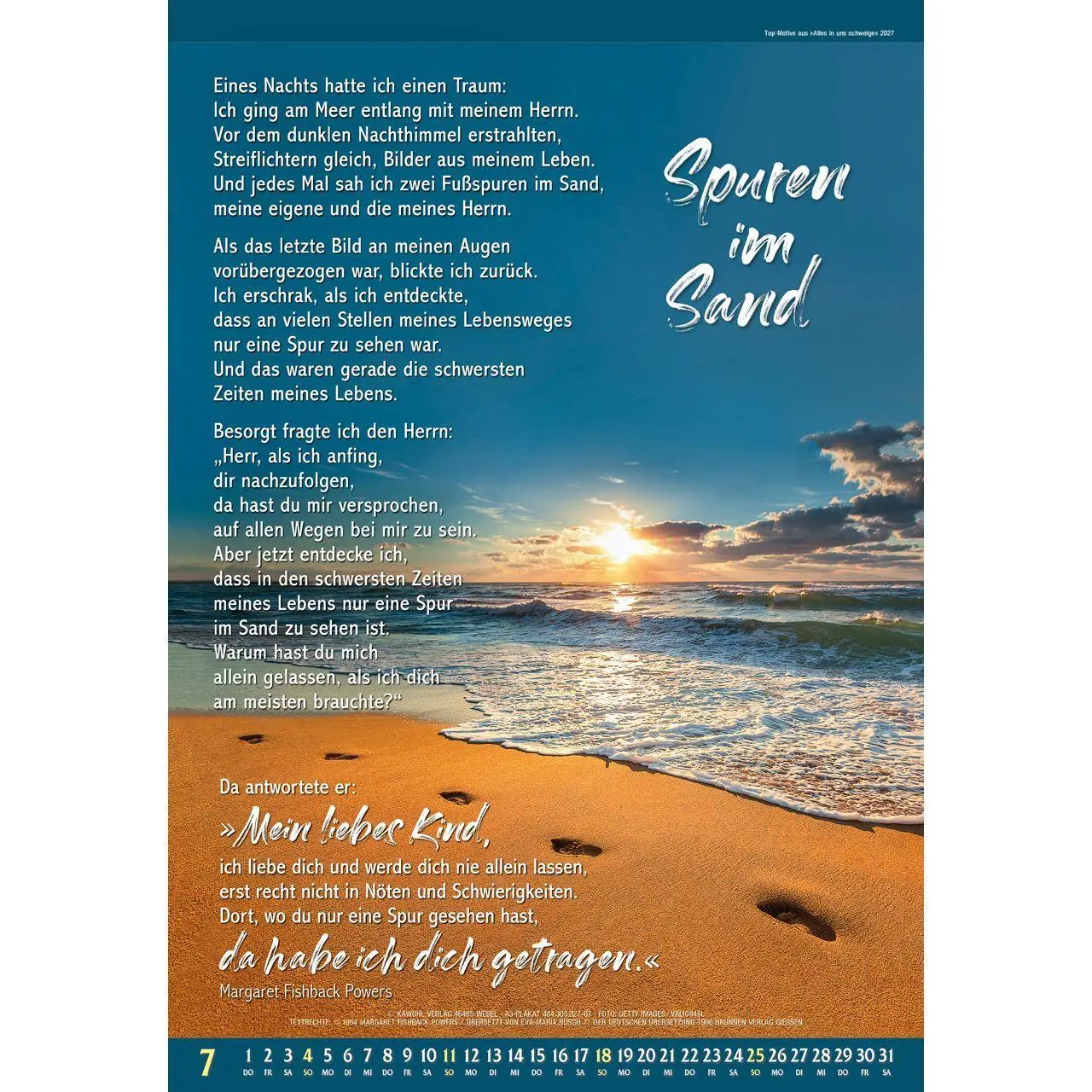 Bild: 9783754830574 | Top-Motive aus Alles in uns schweige 2027 | Kalender | 14 S. | Deutsch
