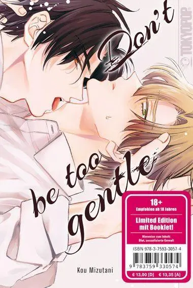 Cover: 9783759330574 | Don't be too gentle - Limited Edition | Kou Mizutani | Taschenbuch