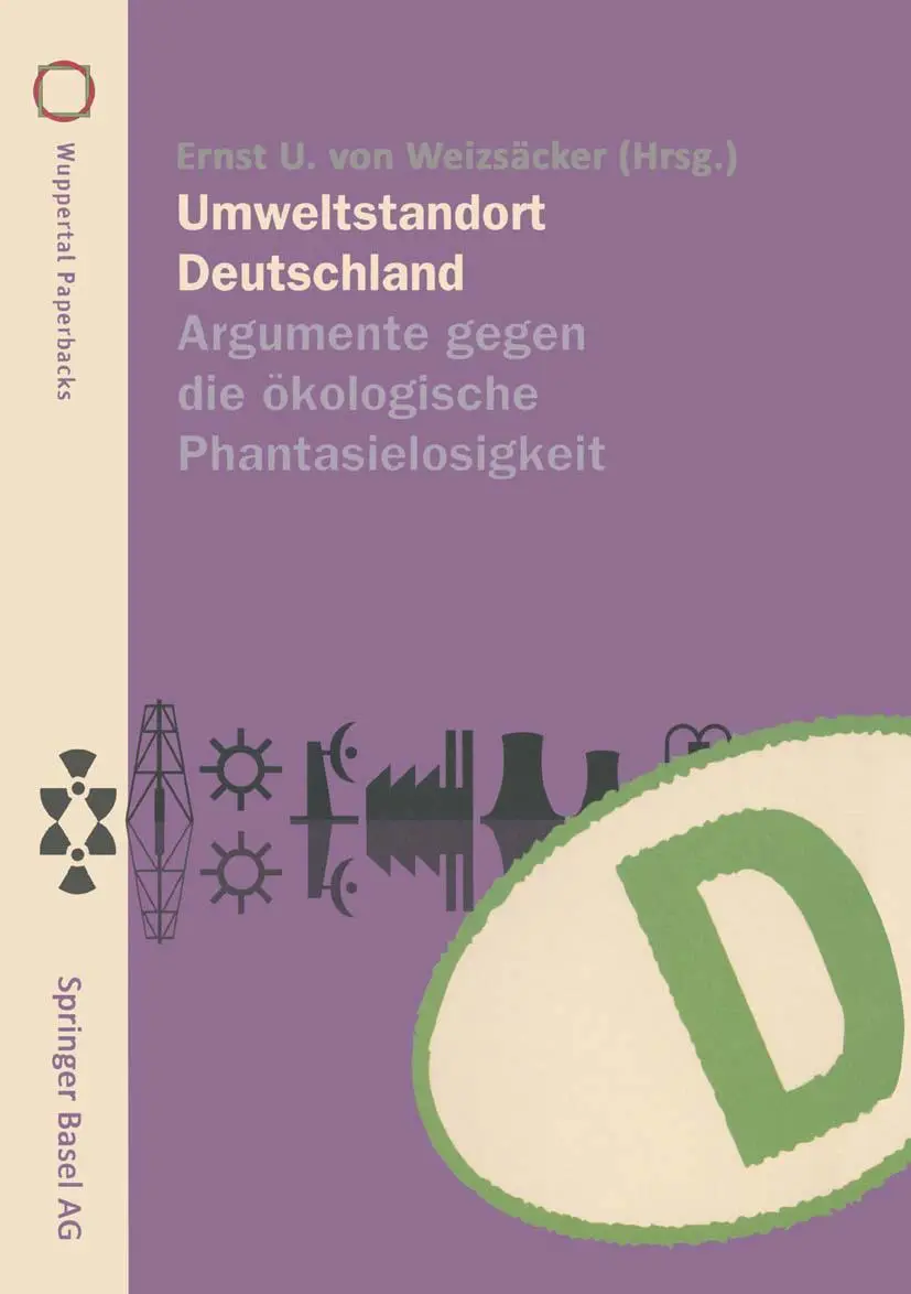 Cover: 9783764350574 | Umweltstandort Deutschland | R. Klüting | Taschenbuch | 345 S. | 1994