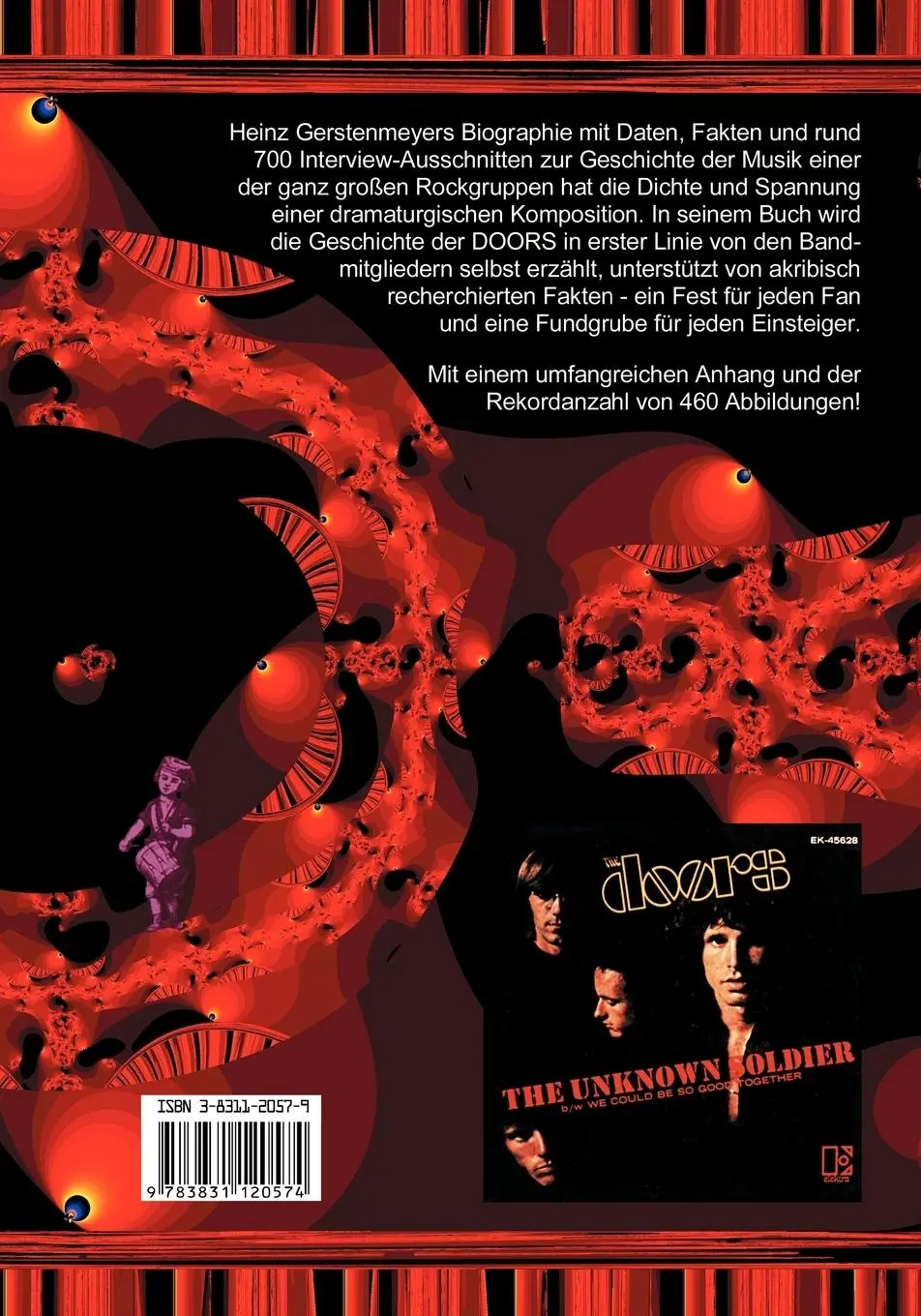 Rückseite: 9783831120574 | The Doors - Sounds for your Soul - Die Musik der Doors | Gerstenmeyer
