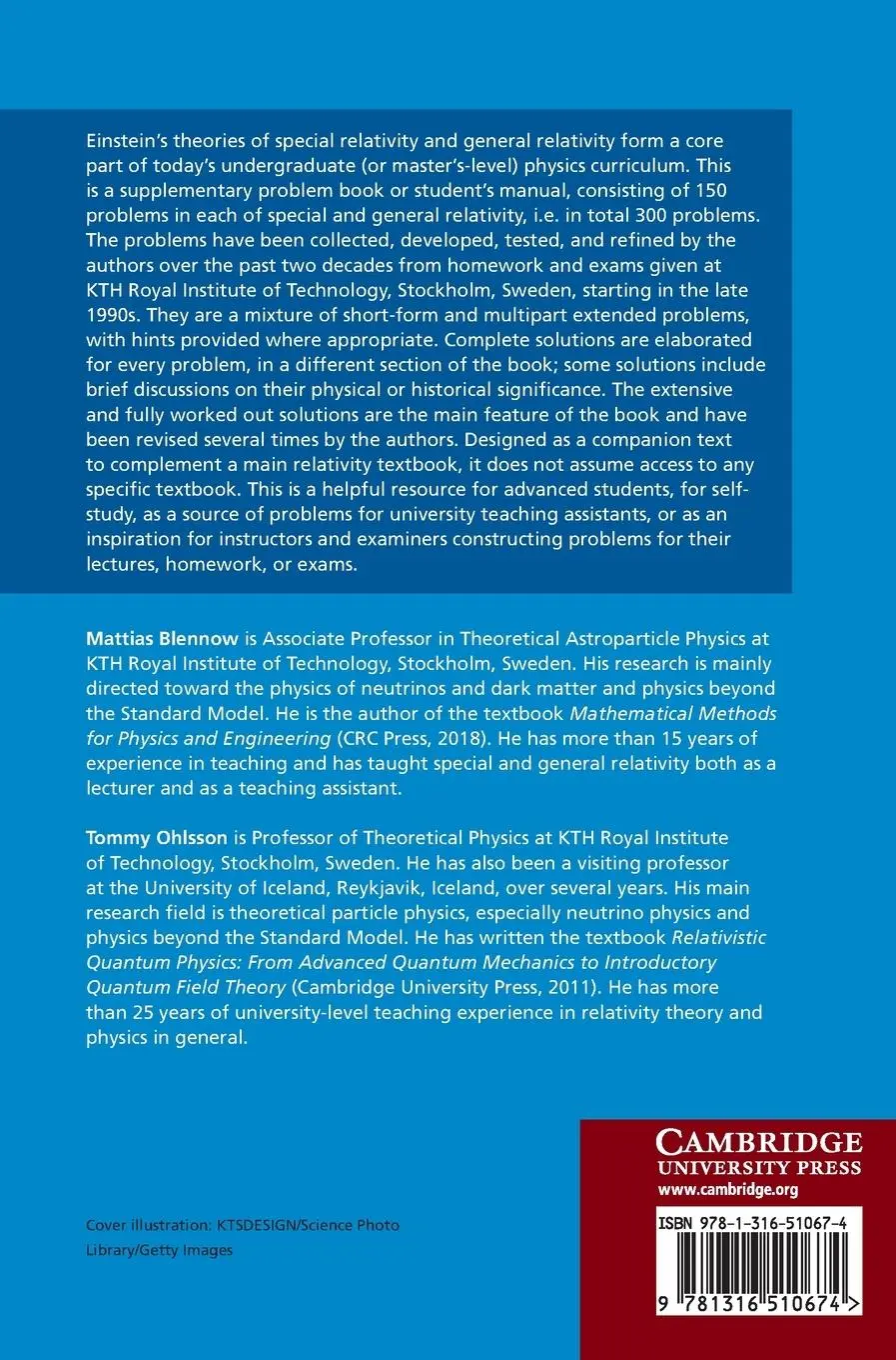 Rückseite: 9781316510674 | 300 Problems in Special and General Relativity | Blennow (u. a.)