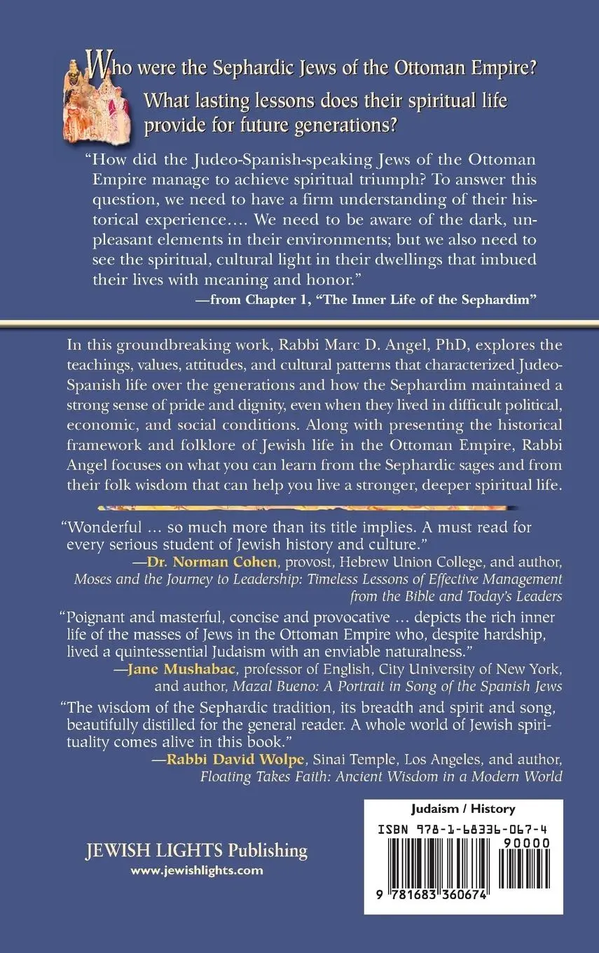 Rückseite: 9781683360674 | Foundations of Sephardic Spirituality | Rabbi Marc D. Angel | Buch