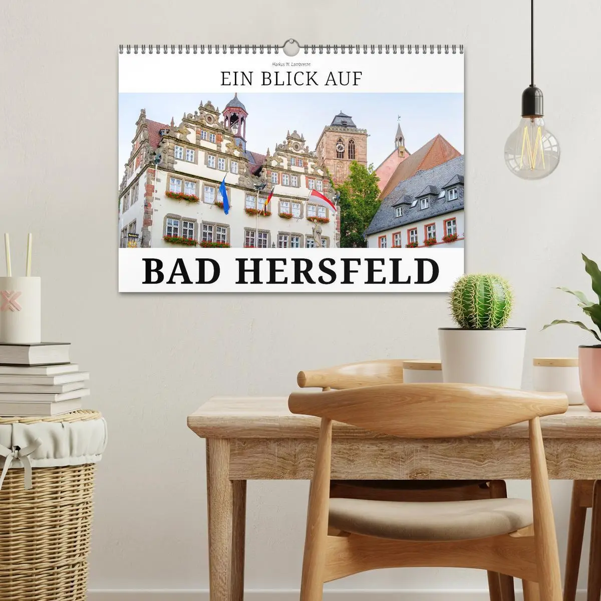 Bild: 9783516080674 | Ein Blick auf Bad Hersfeld (Wandkalender 2026 DIN A3 quer),...