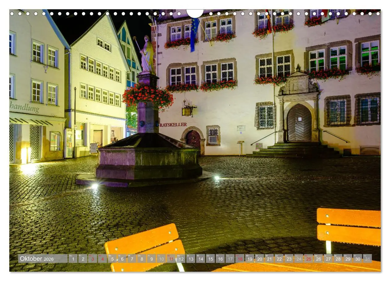 Bild: 9783516080674 | Ein Blick auf Bad Hersfeld (Wandkalender 2026 DIN A3 quer),...