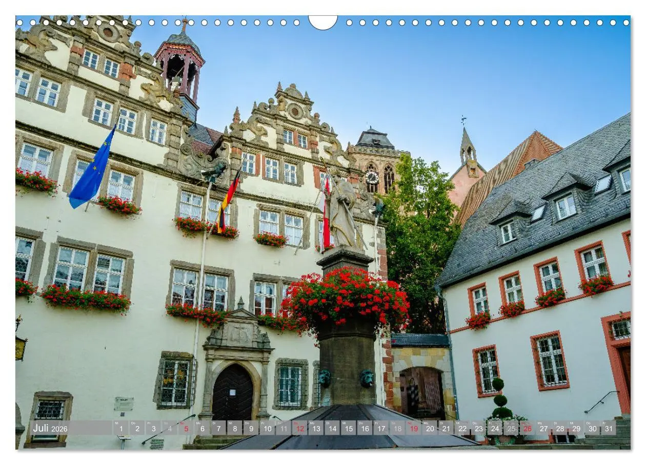 Bild: 9783516080674 | Ein Blick auf Bad Hersfeld (Wandkalender 2026 DIN A3 quer),...