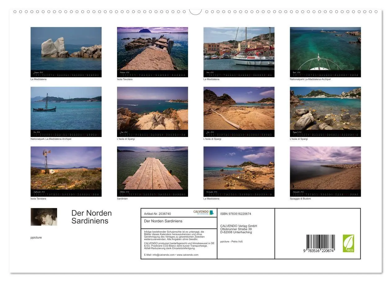 Bild: 9783516220674 | Der Norden Sardiniens (hochwertiger Premium Wandkalender 2026 DIN...