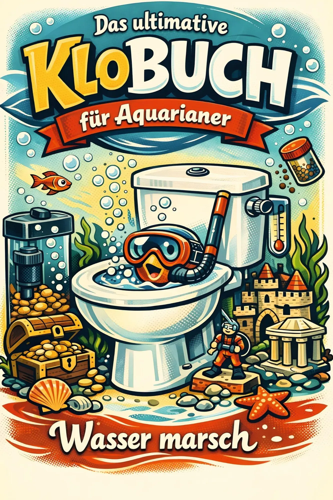 Cover: 9783696100674 | Das ultimative Klobuch für Aquarianer | Wasser marsch | Anton Wolf