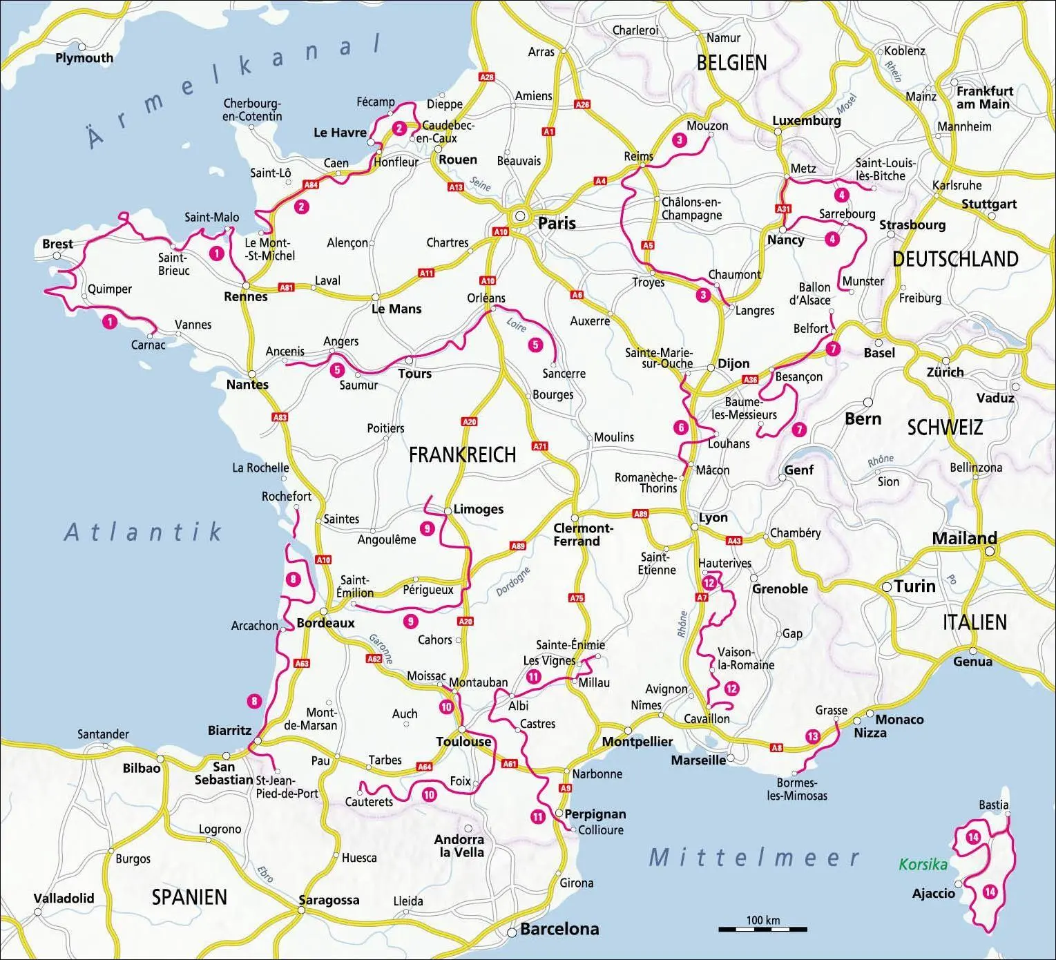 Bild: 9783734330674 | Frankreich mit dem Wohnmobil Die schönsten Routen von der Normandie...