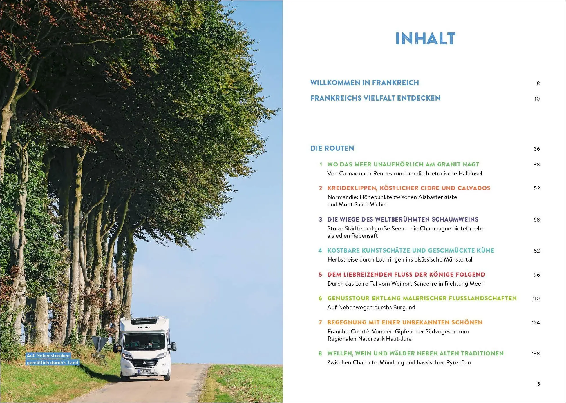 Bild: 9783734330674 | Frankreich mit dem Wohnmobil Die schönsten Routen von der Normandie...