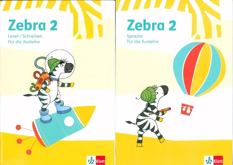 Cover: 9783122710774 | Zebra 2. Paket: Heft Lesen/Schreiben ausleihfähig und Heft Sprache...