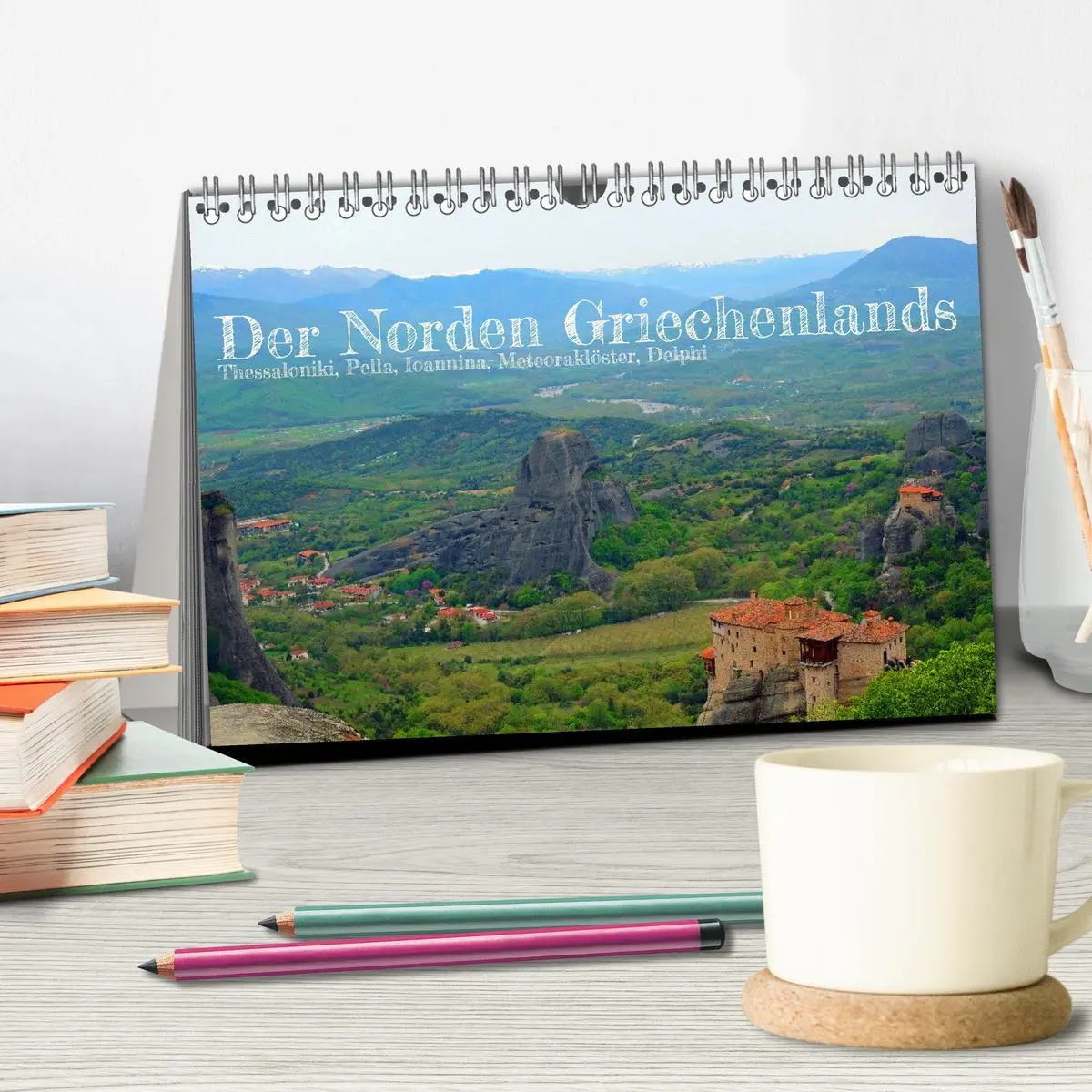 Bild: 9783457430774 | Der Norden Griechenlands (Tischkalender 2026 DIN A5 quer), CALVENDO...