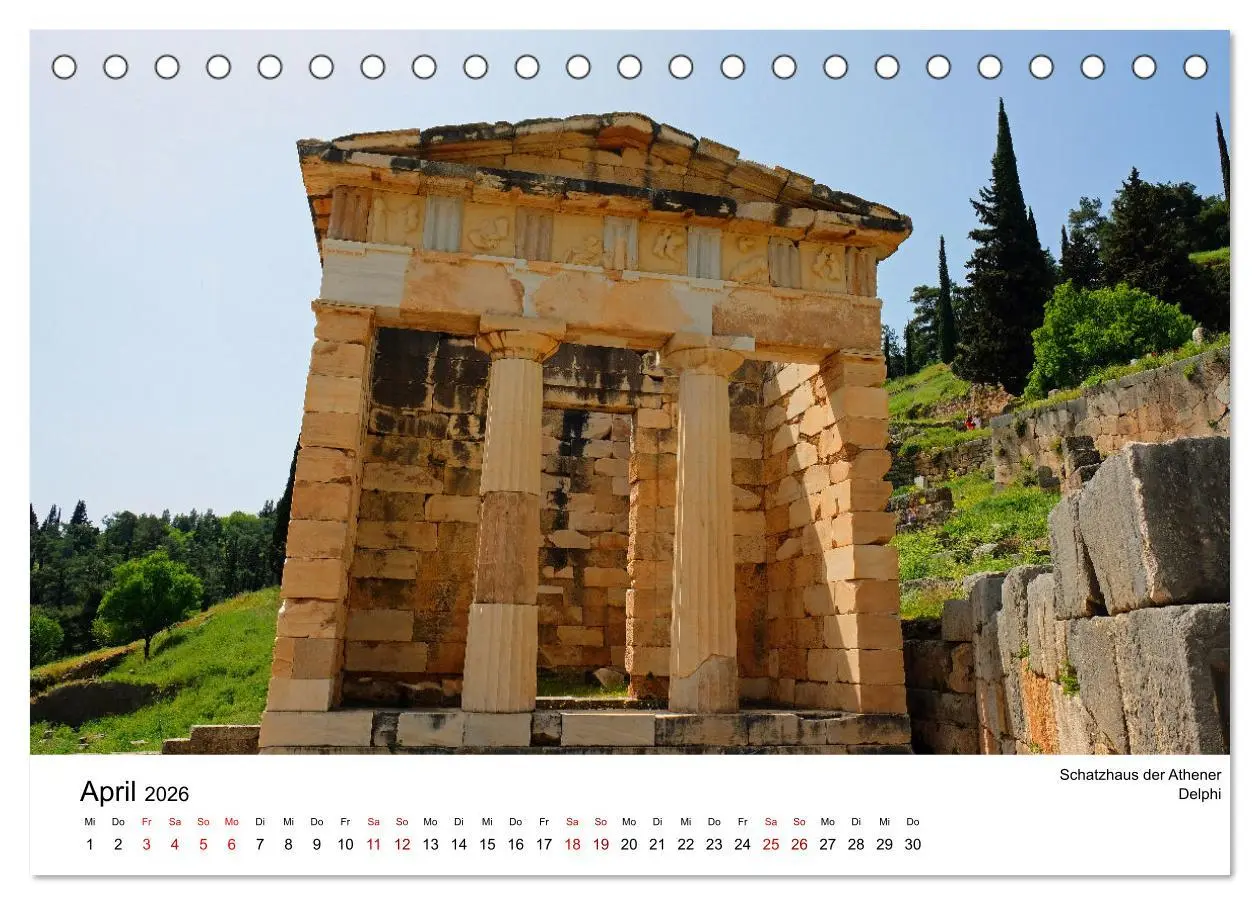 Bild: 9783457430774 | Der Norden Griechenlands (Tischkalender 2026 DIN A5 quer), CALVENDO...
