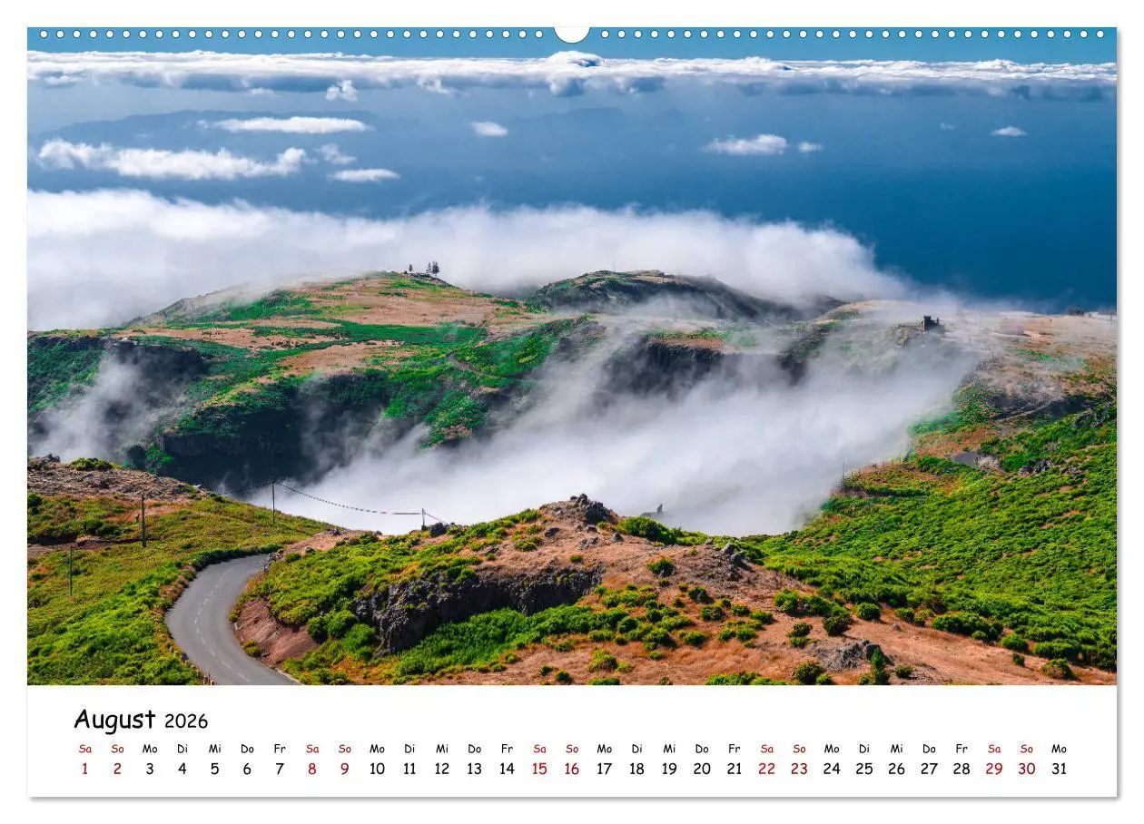 Bild: 9783457670774 | Madeira Magie (hochwertiger Premium Wandkalender 2026 DIN A2 quer),...