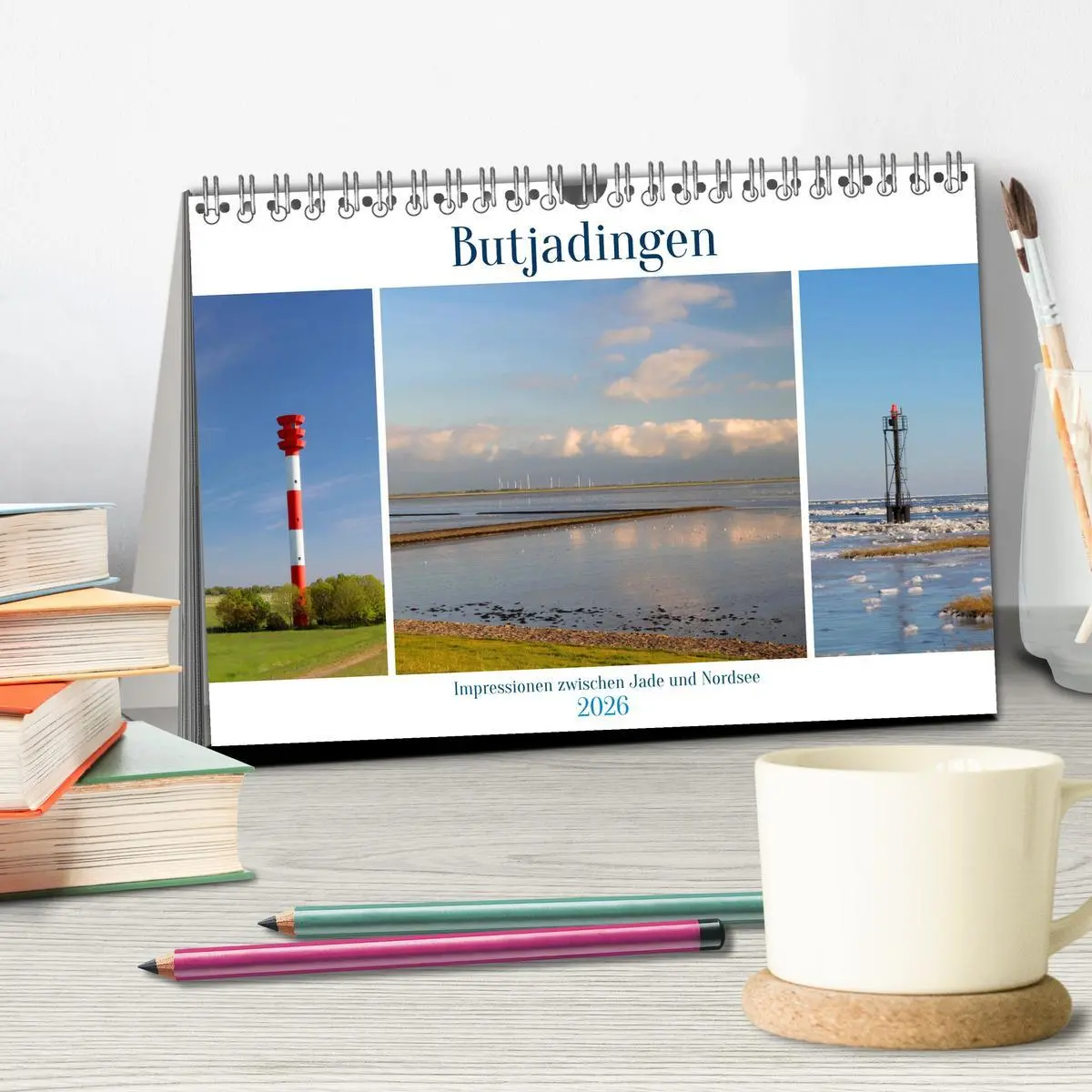 Bild: 9783516070774 | Butjadingen. Impressionen zwischen Jade und Nordsee (Tischkalender...