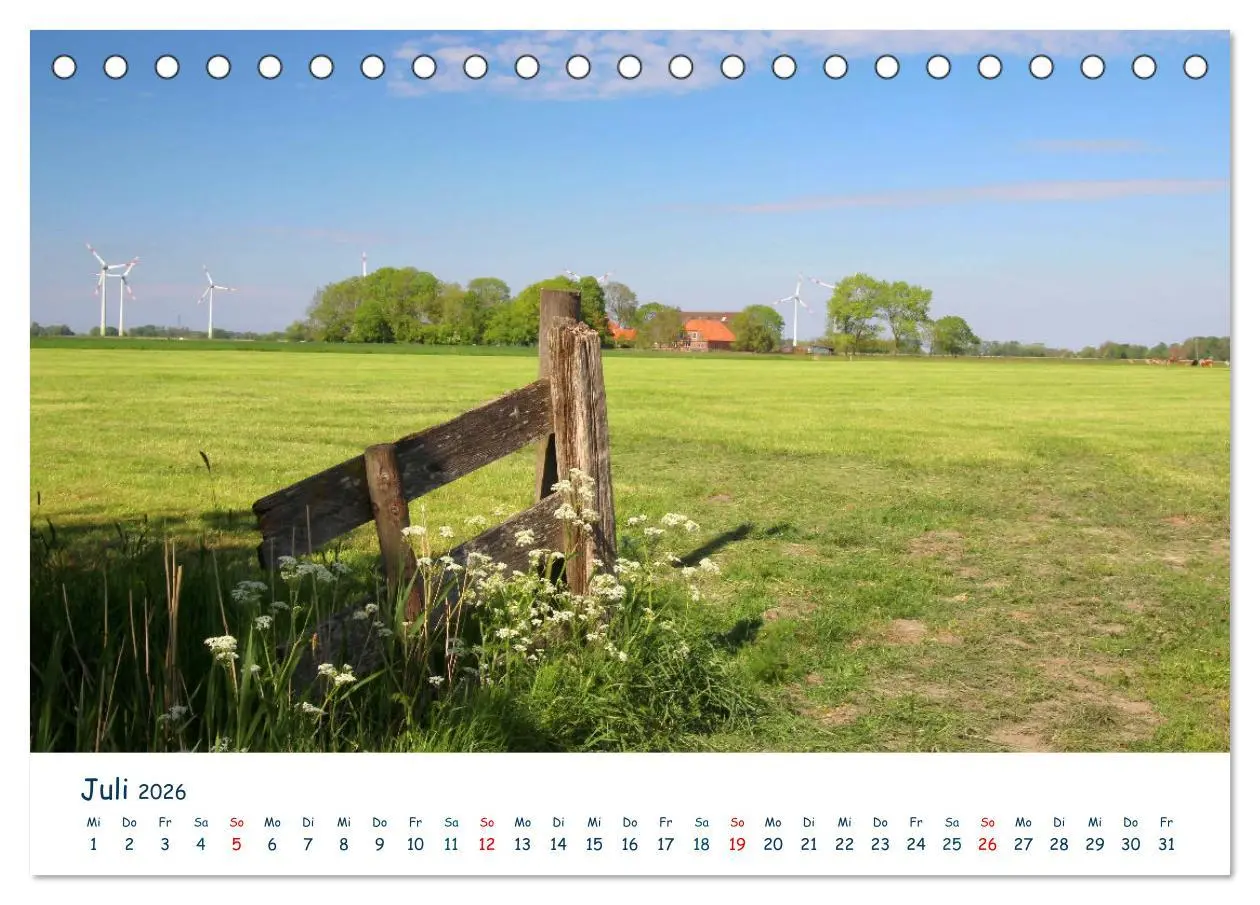 Bild: 9783516070774 | Butjadingen. Impressionen zwischen Jade und Nordsee (Tischkalender...