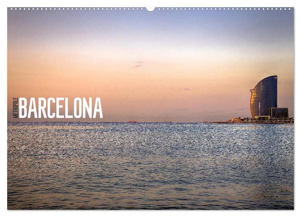 Cover: 9783516210774 | Metropole Barcelona (Wandkalender 2026 DIN A2 quer), CALVENDO...
