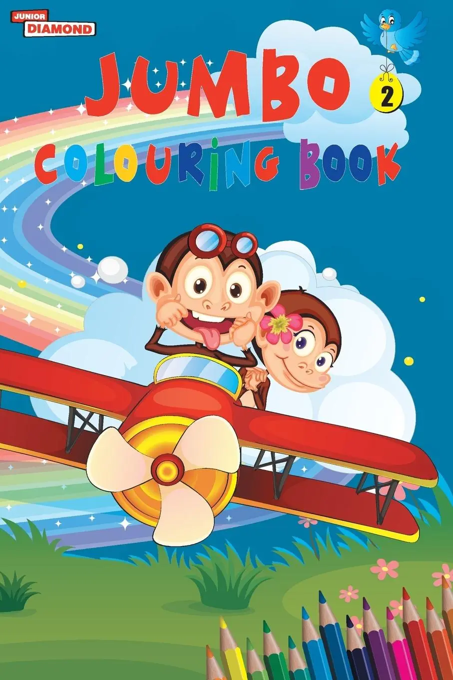 Cover: 9789352960774 | Jumbo Colouring Book 2 for 4 to 8 years old Kids Best Gift to...
