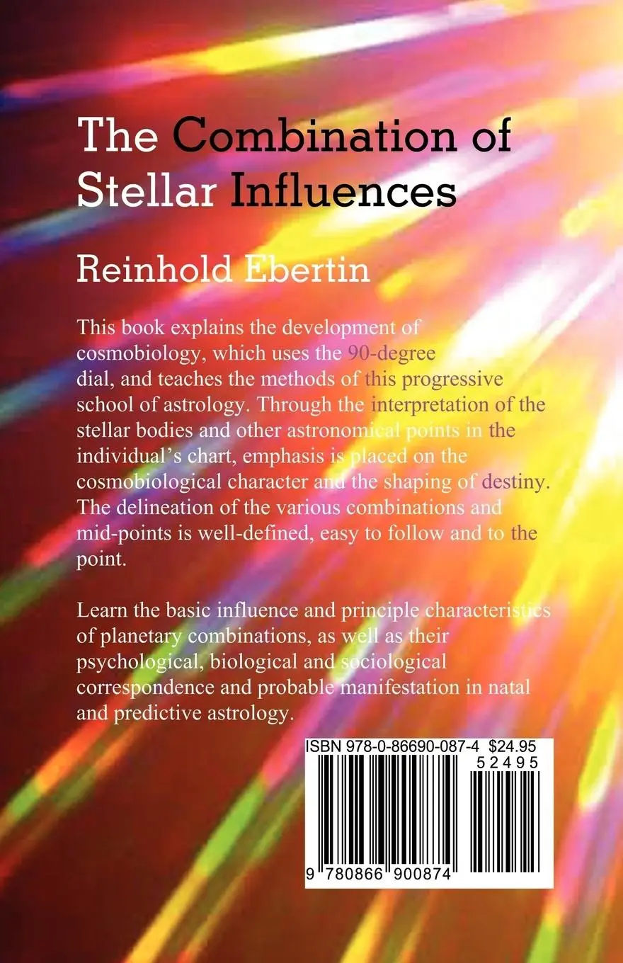Rückseite: 9780866900874 | The Combination of Stellar Influences | Reinhold Ebertin | Taschenbuch
