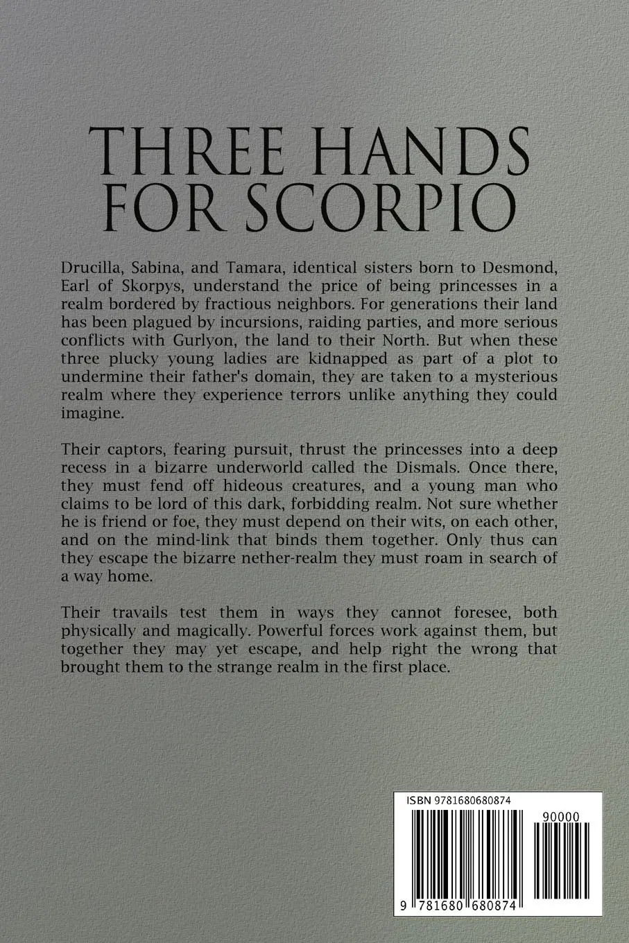 Rückseite: 9781680680874 | Three Hands For Scorpio | Andre Norton | Taschenbuch | Englisch | 2018