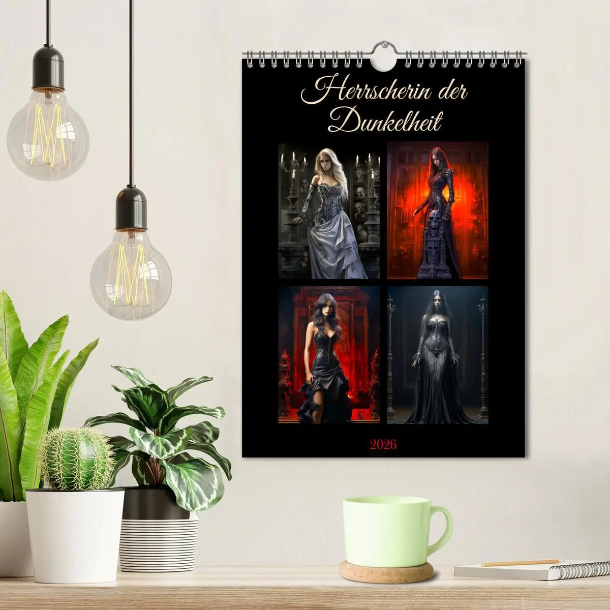 Bild: 9783457280874 | Herrscherin der Dunkelheit (Wandkalender 2026 DIN A4 hoch),...