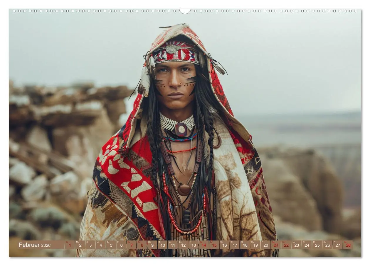 Bild: 9783457420874 | Reise mit der indianischen Seele (Wandkalender 2026 DIN A2 quer),...