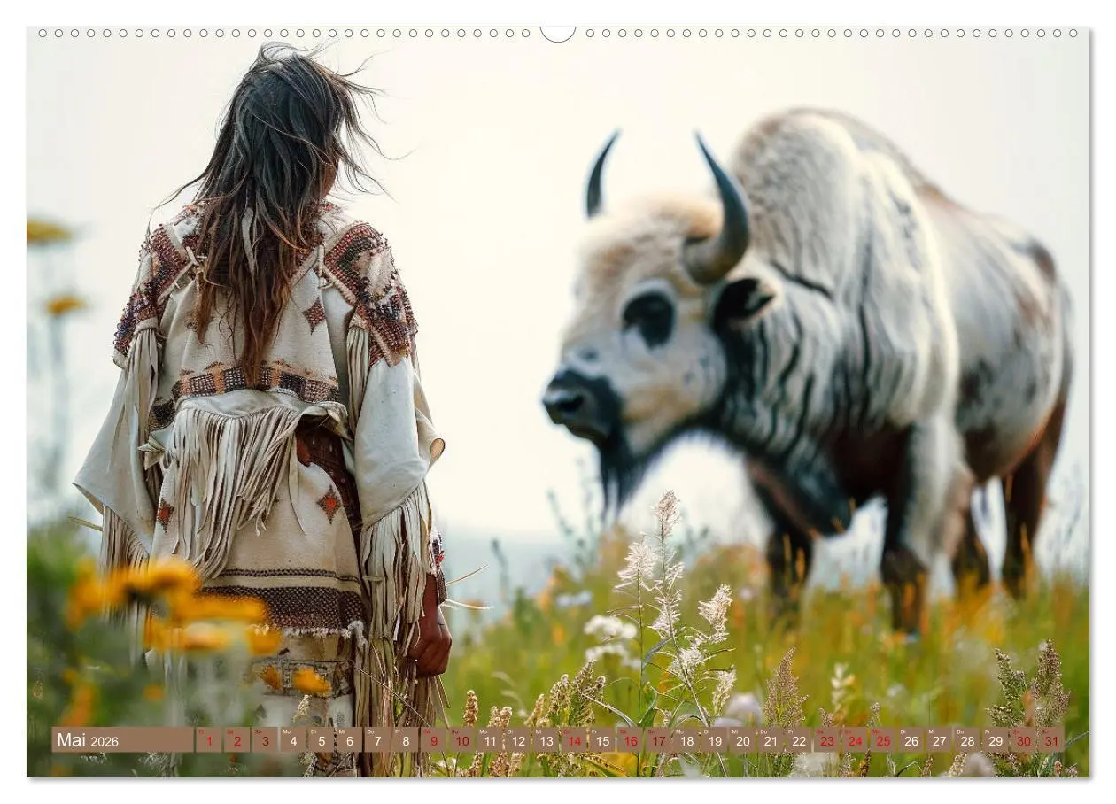 Bild: 9783457420874 | Reise mit der indianischen Seele (Wandkalender 2026 DIN A2 quer),...