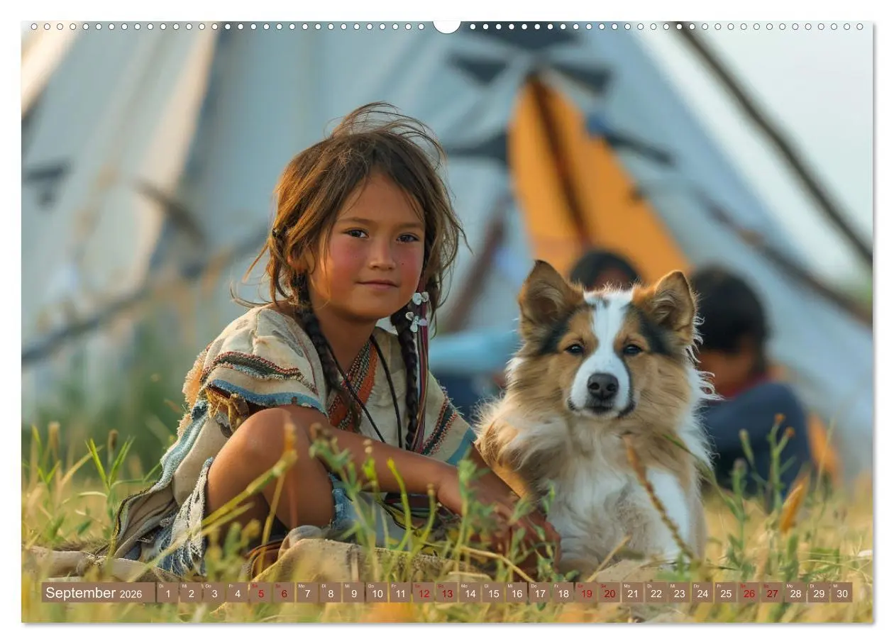 Bild: 9783457420874 | Reise mit der indianischen Seele (Wandkalender 2026 DIN A2 quer),...