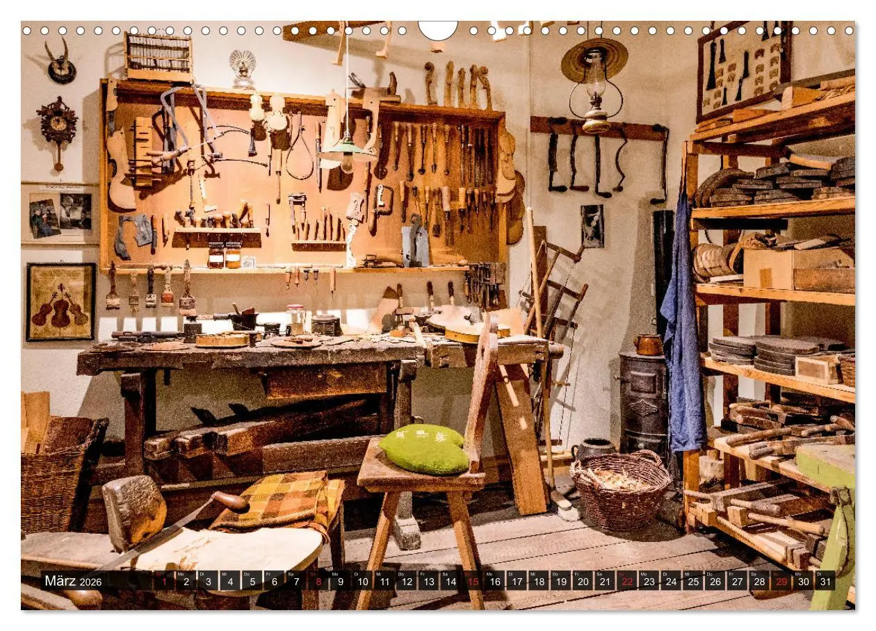 Bild: 9783457730874 | Traditionelles Handwerk, Werkstätten und Werkbänke im Focus...