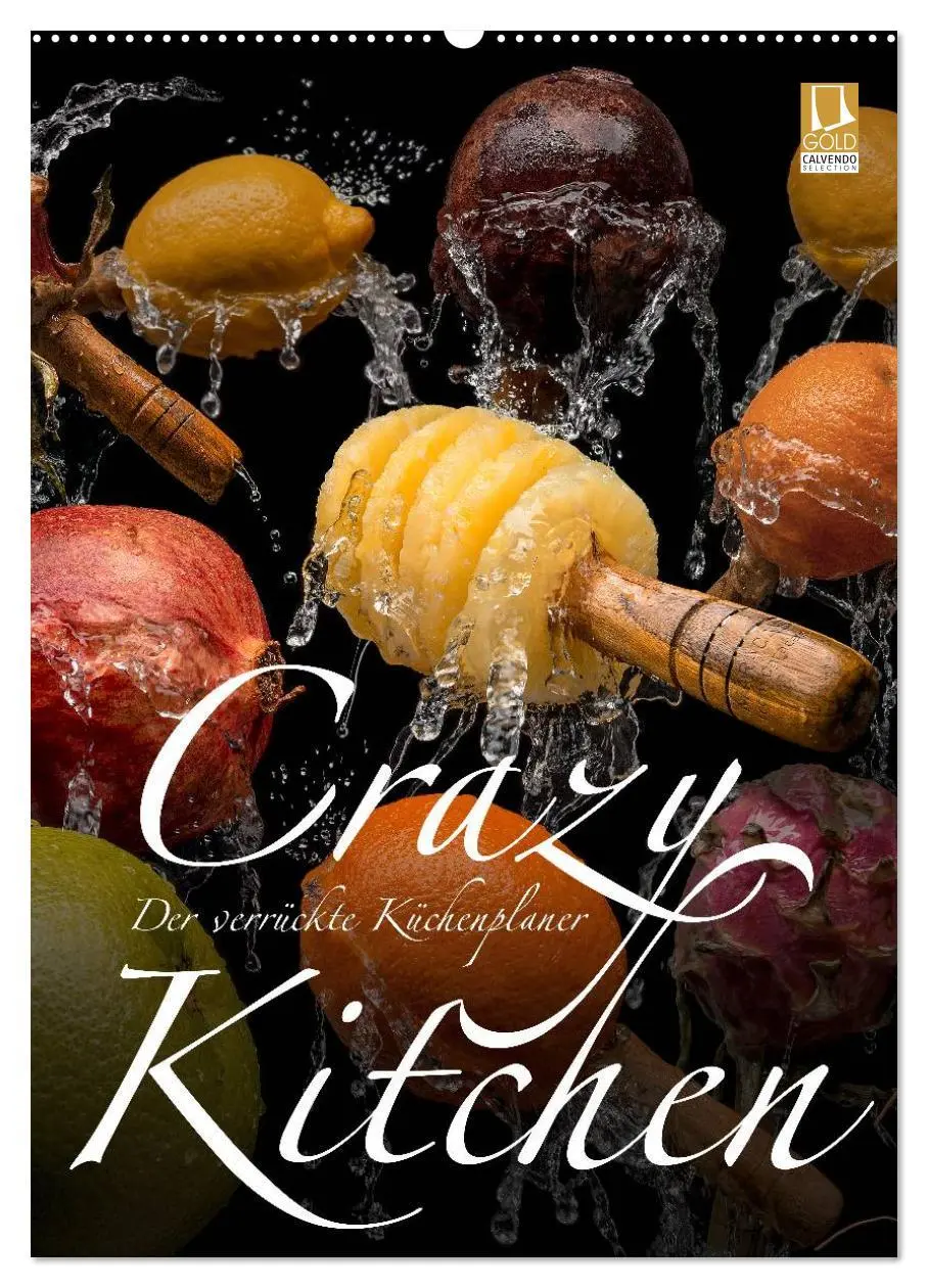 Cover: 9783516440874 | Crazy Kitchen - Der verrückte Küchenplaner (Wandkalender 2026 DIN...