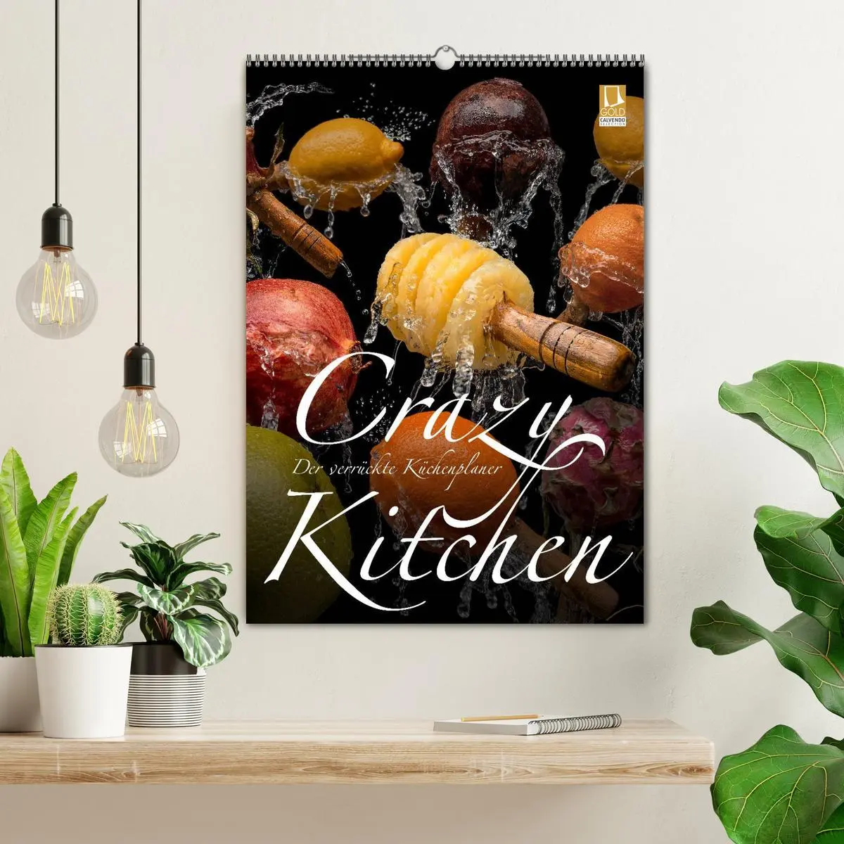 Bild: 9783516440874 | Crazy Kitchen - Der verrückte Küchenplaner (Wandkalender 2026 DIN...