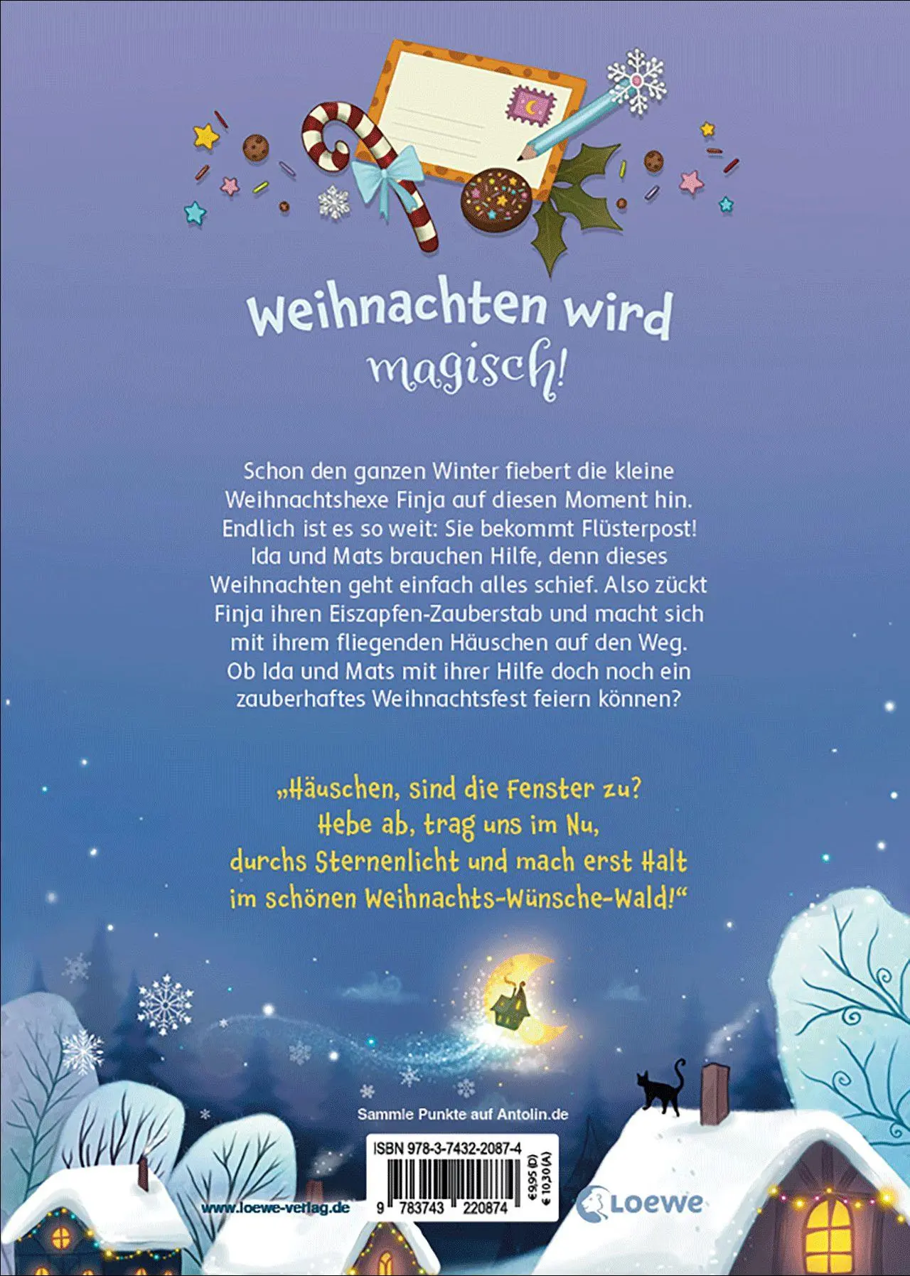 Bild: 9783743220874 | Die kleine Weihnachtshexe (Band 1) - Willkommen im...