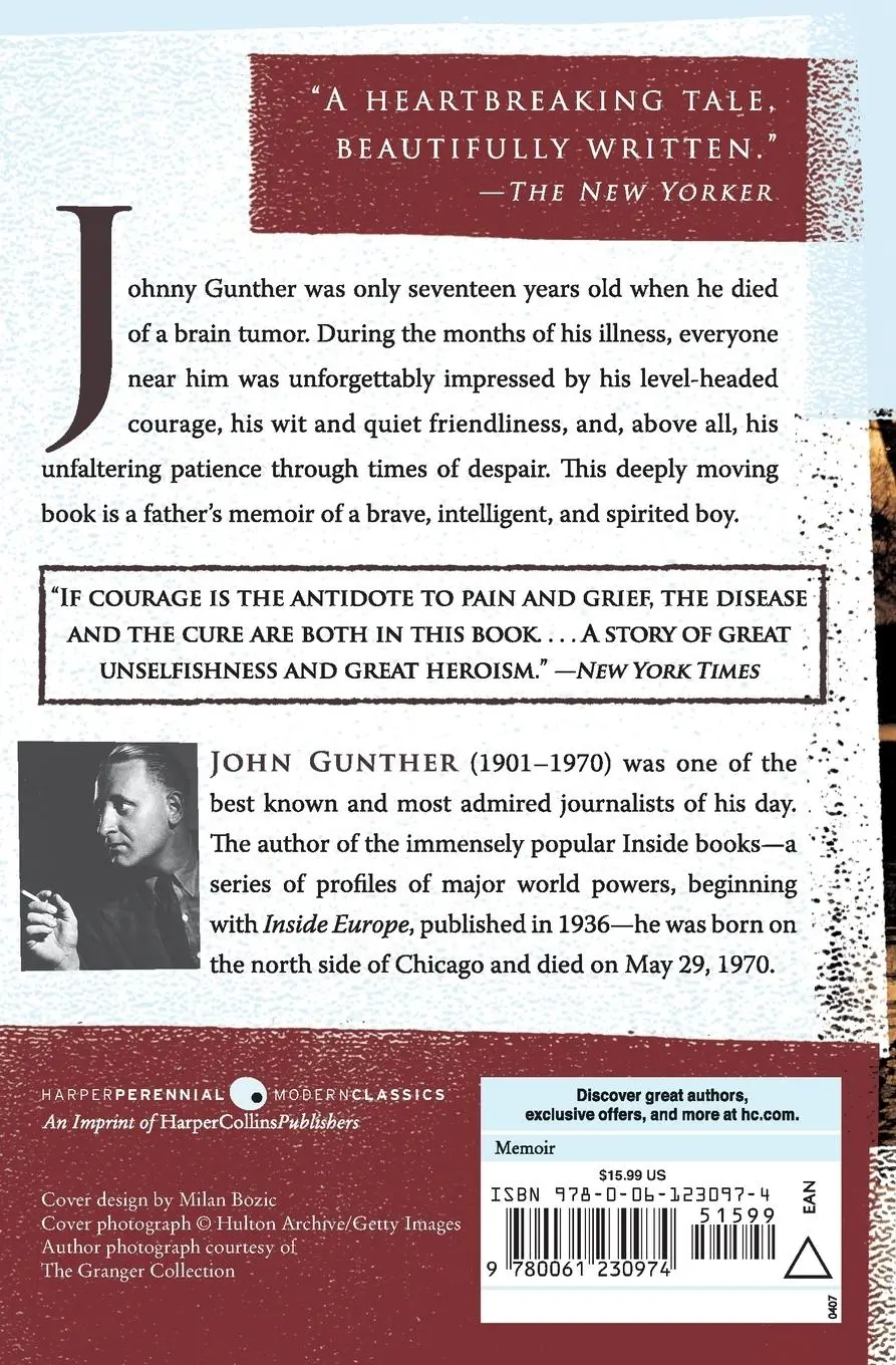 Rückseite: 9780061230974 | Death Be Not Proud | John J Gunther | Taschenbuch | Englisch | 2020