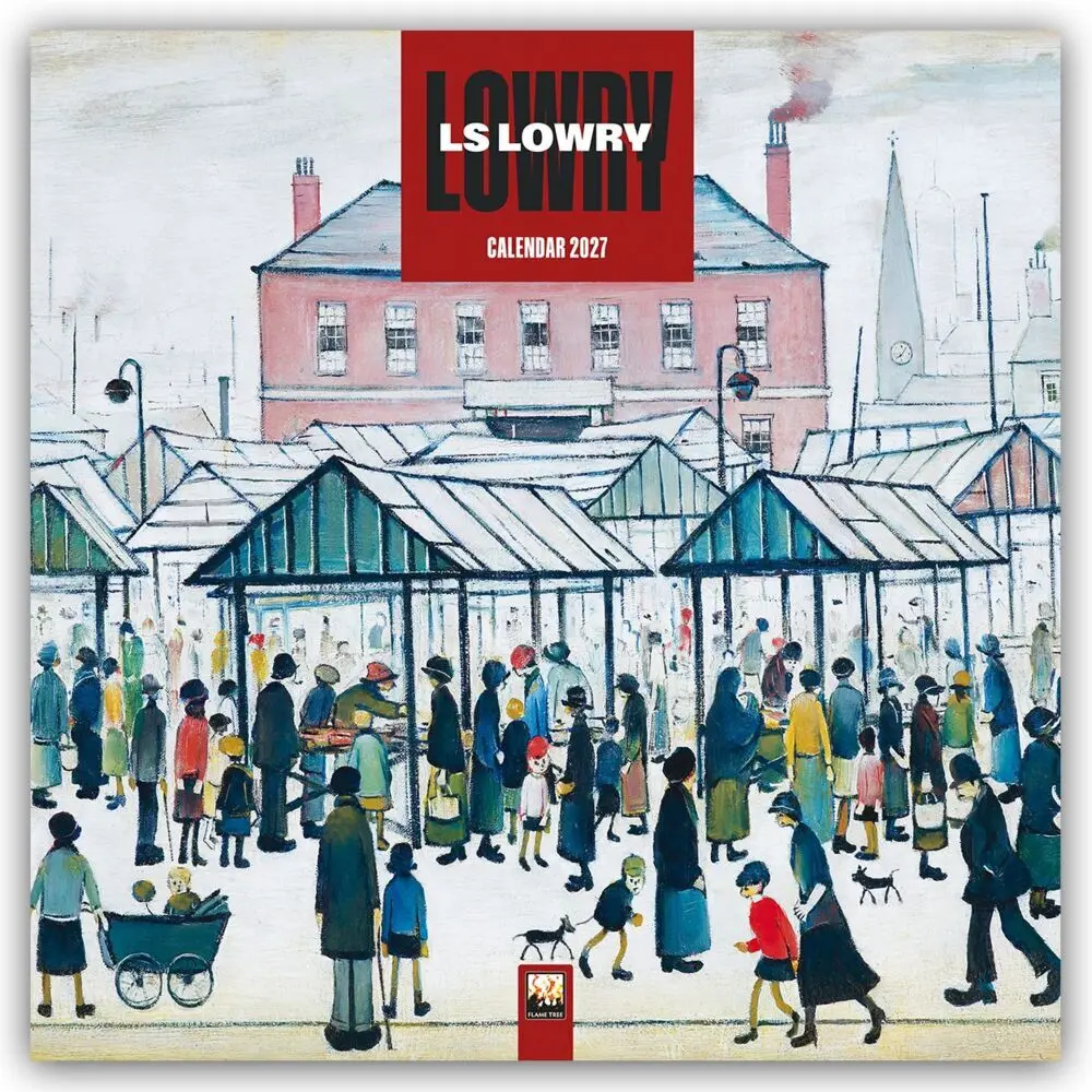 Cover: 9781806940974 | L. S. Lowry 2027 - Original Flame Tree Publishing-Kalender [Kalender]
