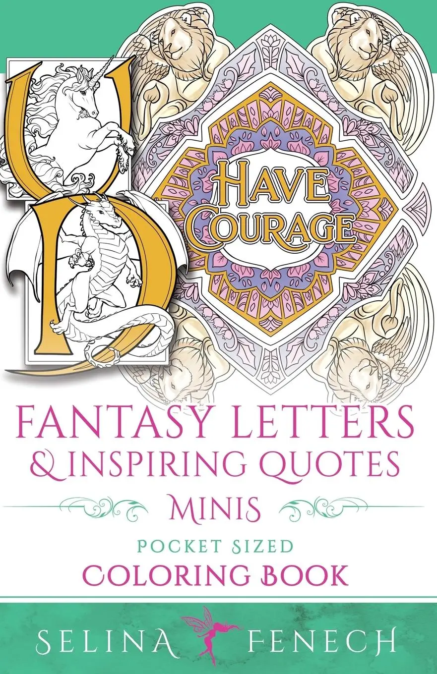 Cover: 9781922390974 | Fantasy Letters and Inspiring Quotes Minis - Pocket Sized Fantasy...
